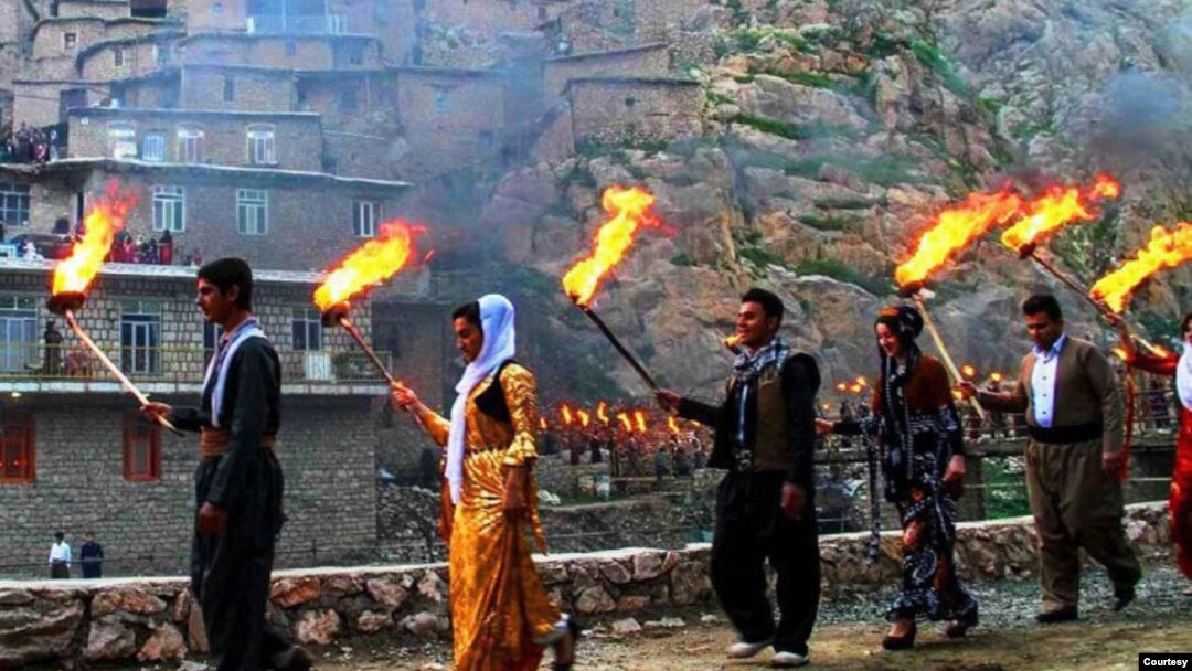 ئاهەنگی نەورۆز لە شاخەکان